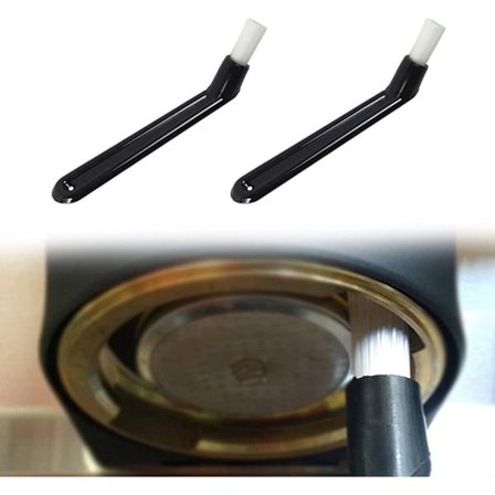 Musta - Kahvinkeittimen puhdistusharjat, espressokoneen harjat