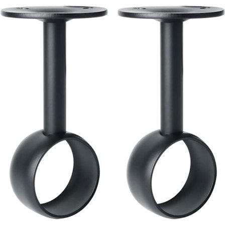 Gardinstangbeslag Garderobestangsholder med skruer Loftbeslag