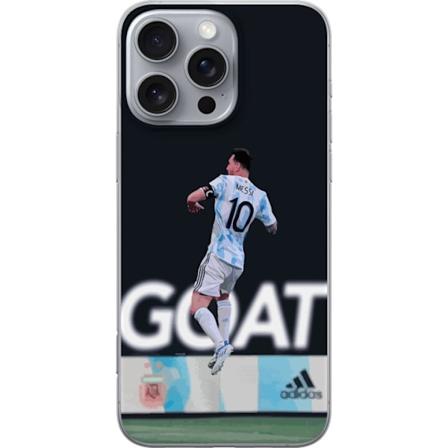 Apple iPhone 16 Pro Max Läpinäkyvä kuori Lionel Messi