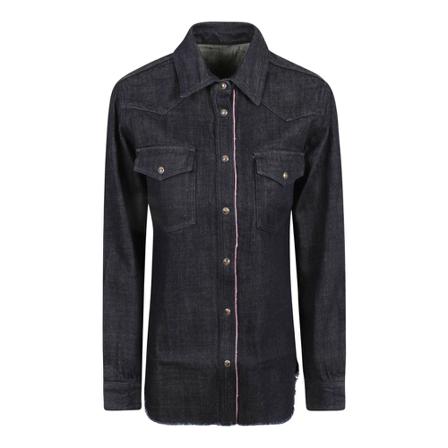 Nine In The Morning Shirts Blå, Dame Skjorter