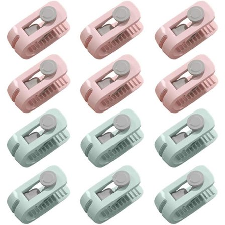 Dynetrekk Klips, Lakenholder, Forhindre Bunting, Flytting, for Teppe, Madrass, 12 Stykker