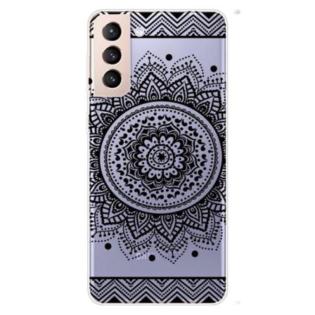 Deco Samsung Galaxy S22 Plus Suojakotelo - Mandala Flower Black