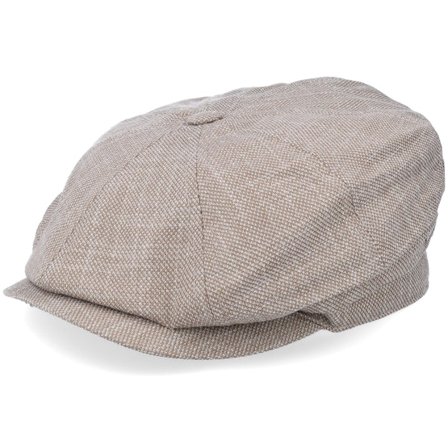 Bailey - Beige flatcap Caps - Duncan Soft Khaki Flat Cap @ Hatstore