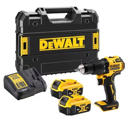Dewalt DCD709P2T Borr med batteri och laddare, Maskiner