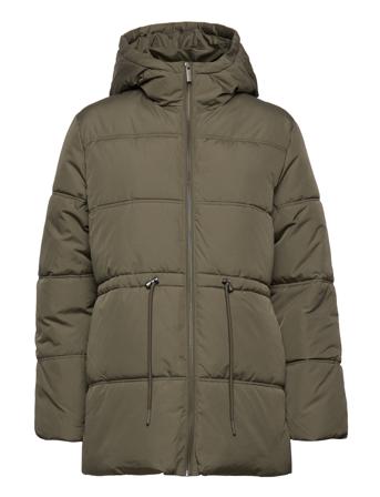 Slfalina Puffer Jacket B Fôret Jakke Kakigrønn Selected Femme*Betinget Tilbud
