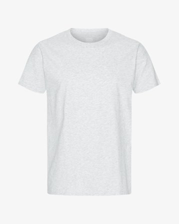 Classic Organic Tee - Snow Melange XL