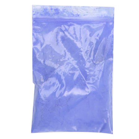 10g Term Krom Pulver 31°C Värme Känslig DIY Färg Ändring Pigment Pulver Mörk Blå till Ljus Lila