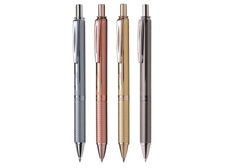 Pentel Gelpenna EnerGel Sterling 0,7 silver - Lyreco - Kontorsmaterial - Pennor - Gelpennor