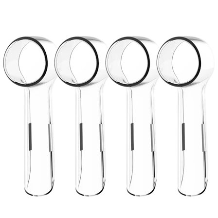 Dammtäta skyddskåpor för tandborstar, kompatibla med Braun Oral B elektrisk tandborste, runda ersättningsborsthuvuden, serie skydd