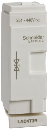 Schneider Electric LAD4T3U Överspänningsskydd 126-250V, Anslutningsdon & kablar