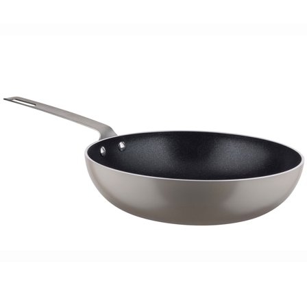 Alessi Tama wokkipannu 28 cm, harmaa