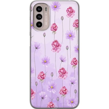 Yhteensopiva Puhelinkuori Motorola Moto G41 Petal Reverie Lilac Mist