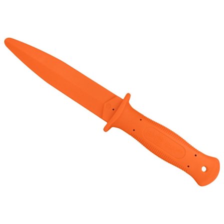 ESP Plastic Training Knife, Pointed Tip (Hard) - Orange