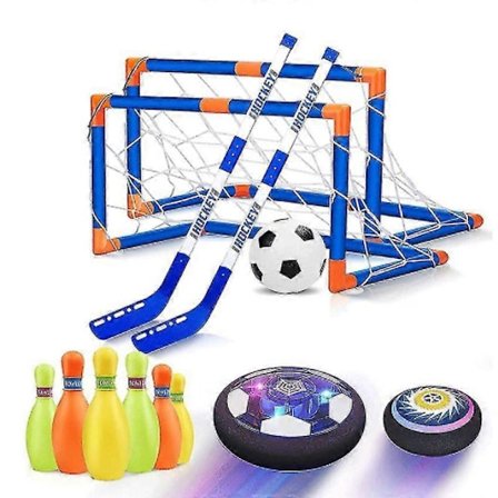 Svævende fodbold børnehockey kollision bold med bold indendørs elektrisk legetøjsgave db