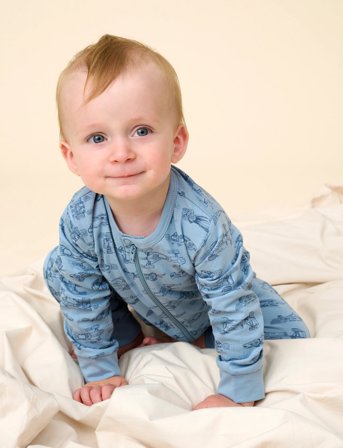 CeLaVi Nightsuit W. Aop - Blue - 90