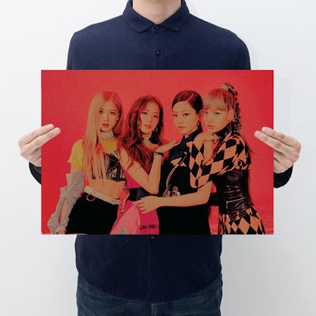 3 stk BlackPink Gruppe 3 Maxi Plakater