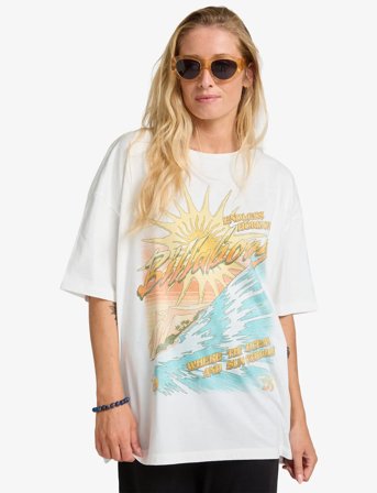 Billabong Where The Sun Collide - White - M