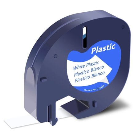 Mærketype / Mærkebånd Refill til Dymo – 12mm 1-pak