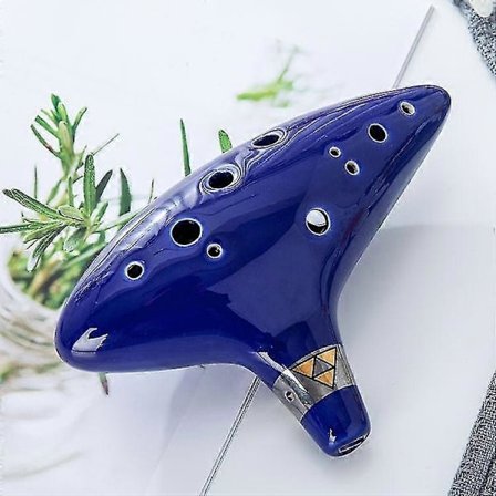 Ocarina Keramisk Alto Legend Zelda Fløyteinstrument