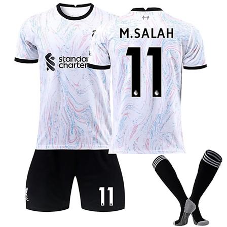 Liverpool F.C. 22-23 Bortalag Jersey M.SALAH Nr 11 Fotbollströja kit S
