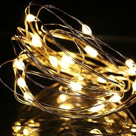 20LED Garland Sol-drevne Vinflaske Lys Solar Kork Fe Lys L