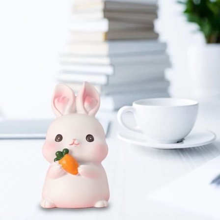 HURRISE Harts kanindekoration för hem och akvarium