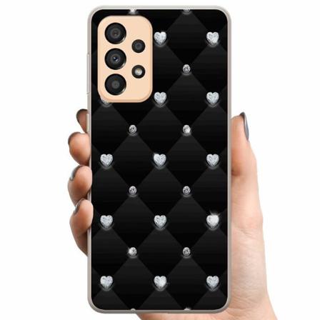 Samsung Galaxy A33 5g Tpu Mobilskal Diamant Hjärta