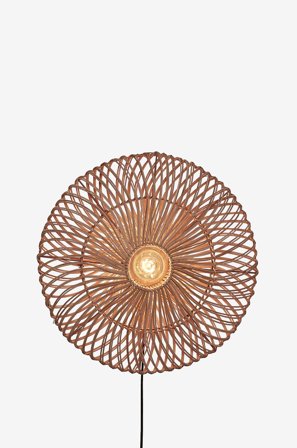 Good&Mojo - Seinäplafondi iso Zanzibar - Luonnonväri - Seinävalaisimet - - Homeroom