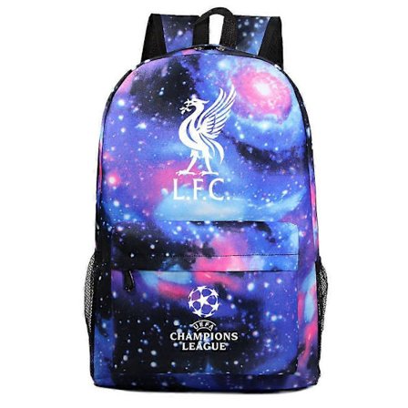 Liverpool Uefa Champions League Skulderveske Fan Ryggsekk Student Skolesekk Oppbevaringsveske