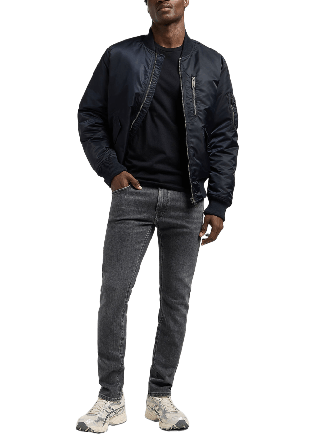 Lee Luke Jeans Herr Grå W32L34