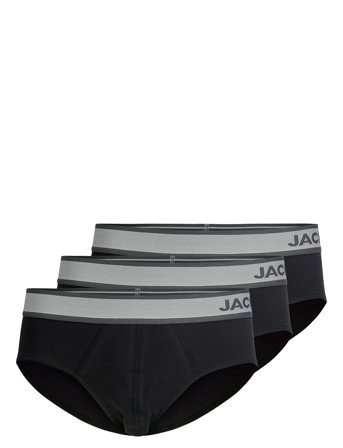 Jaceaston Solid Briefs 3-Pack Black Jack & J S