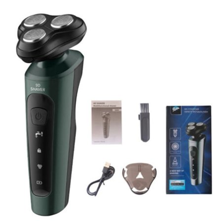 Elektrisk herr roterande rakapparat hårklippare present standard