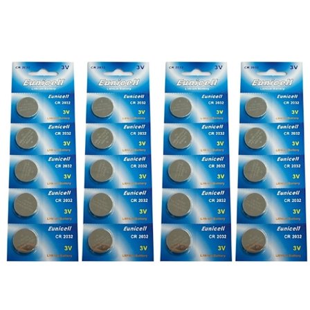 CR2032 20-pack Litium batterier 3V
