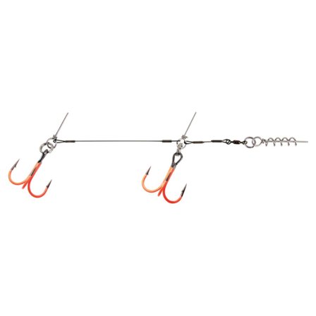 CWC Titanium UV Orange Stinger, 75lb Giant Tandem 3/0