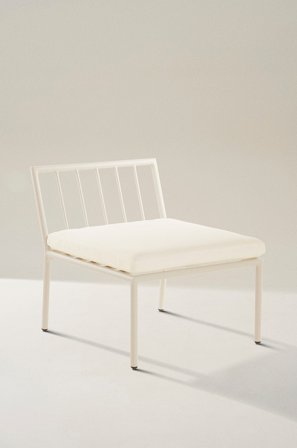 Jotex - Sofamodul Beige/hvit pute - MENTON - Kjøp Hagesofaer & hagebenker hos Jotex