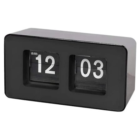 Automatic Flip Clock, Classic Retro Nostalgic Clock, Digital Desk Table Page Down Clock, for Family