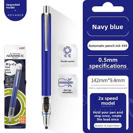 Ny Uni Kuru Toga Advance M5-559 Stiftpenna Limited Edition Japansk Illustrationsstil M3 M7 559 För Skrivande Ritning