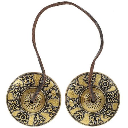 Kuparisymbaalit Kello Buddhalainen Meditaatio Jooga Kello Meditaatiosymbaalikello