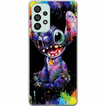 Samsung Galaxy A73 5g Genomskinligt Skal Lilo And Stitch
