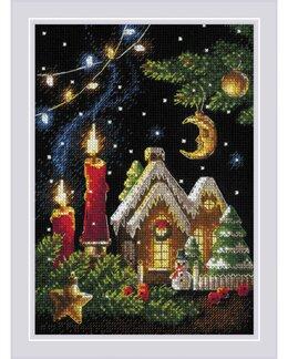 Broderikit Tavla Pepparkakshus