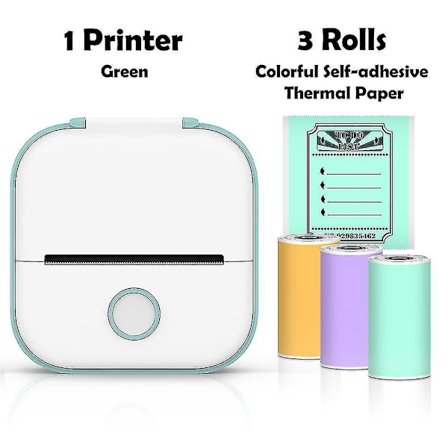 Phomemo T02 Mini Skrivare Portabel Skrivare Termisk Utskrift Klistermärke Trådlös Bläckfri Fickskrivare Självhäftande Etikettskrivare