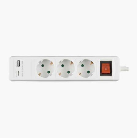 Biltema - Grenuttak treveis med USB-A/C-port