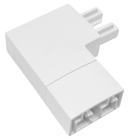 Aneta Lighting Scanled PRO 71238-70 Skjøt 90°, høyre Hvit, Belysning