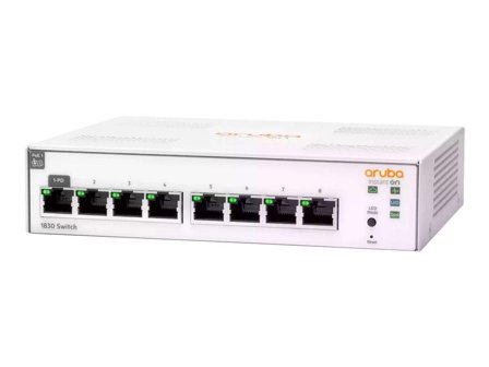 Hewlett Packard Enterprise HPE Networking Instant On 1830 8G Switch - switch - 8 porter - smart