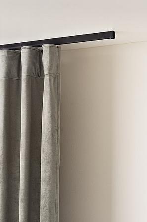 Jotex - Gardinenstangenset Schwarz 160 cm - FLEXI - Kaufe Gardinenschienen bei Jotex