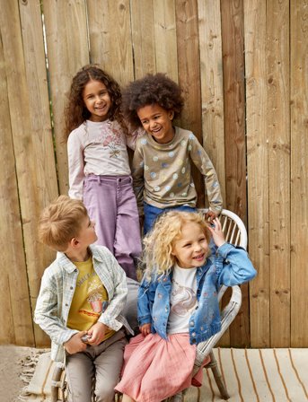 Minymo T-Shirt Ls Aop - Brown - 110