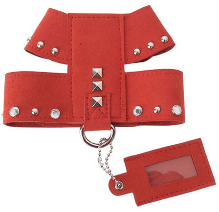 Puppy Angel - Outmatched Sele Rød - Klassiske hundeseler, step-in, jacket seler, trekkseler, vinterseler & Y-seler på Doggie.no