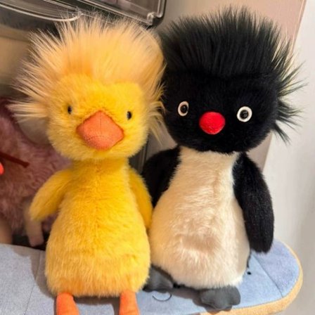 Dorrit docka stekt anka docka plyschleksak djur liten gul anka docka barnleksak ful ankunge