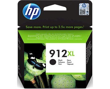 HP-HP 912 XL Svart-HP 912 XL Sort-Printing ink, toner & paper-Blekkpatroner