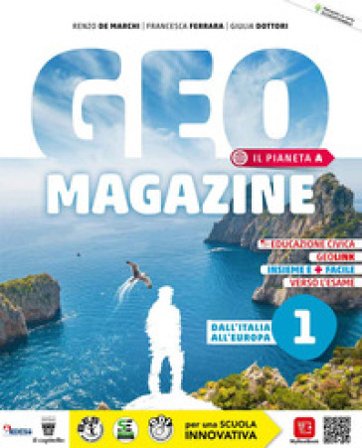 Geomagazine. Con Regioni. Per la Scuola media. Con e-book. Con espansione online. Vol. 1: L'Italia e l'Europa R. De Marchi